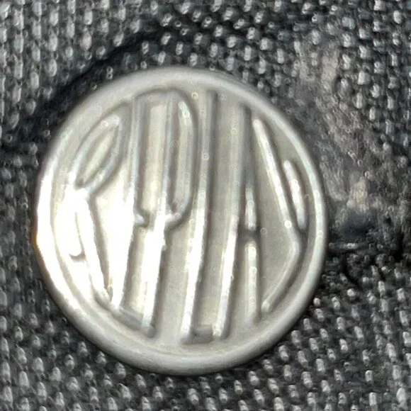 Vintage Replay Blue Jeans Regular Fit Anbass Pants in Charcoal - Size 36 - Italy - Picture 14 of 15